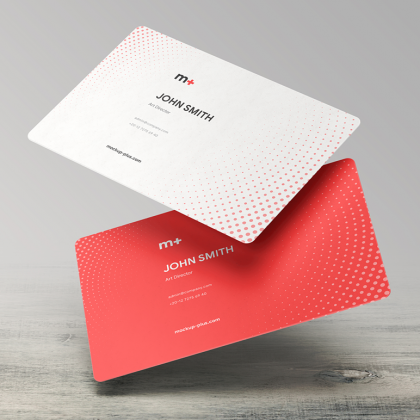 Rounded Corners Business Cards